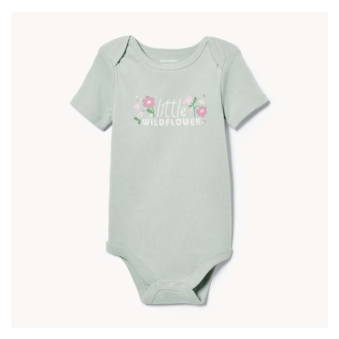Baby Girls' Short Sleeve Bodysuit